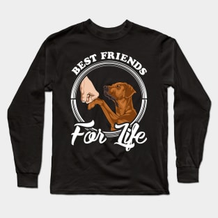 Funny Rhodesian Ridgeback Rhodesian Ridgeback Lover Long Sleeve T-Shirt